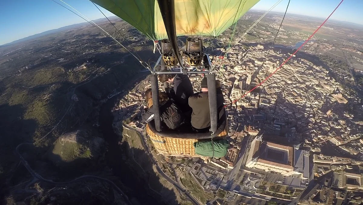 Siempre en las nubes, paseo en globo Toledo